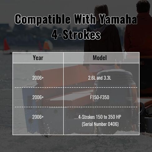 Upgraded Fuel Filter Cup Wrench,Water Separator Tool Compatible with Yamaha F150/F175/F200/F225/F250/F300/F350 4-Stroke 150-350HP 2.6L 3.3L (2006+), Replace# 6P3-WS24A Filter Cup(YB-ACC04) in Saudi Arabia
