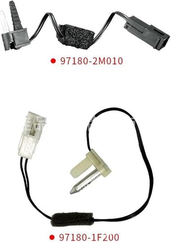 مفتاح درجة حرارة المبخر، متوافق مع كيا سبورتاج 2007 2008 2009 2010 971801F200 97180-1F200 97180-2M010 971802M010(97180-2M010 أسود) in Saudi Arabia