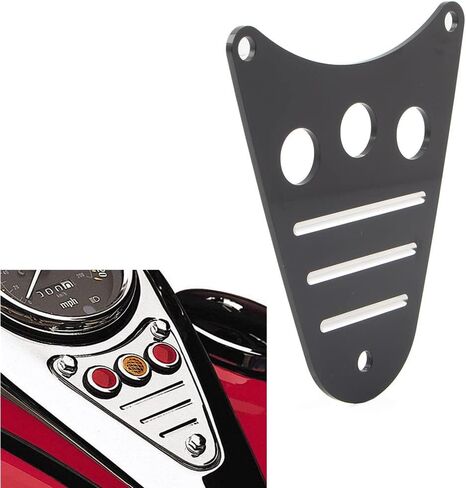 Cngoat41 Motorcycle Black Switch Dash Plaque Cover Gauge Speedometer Accent Cover Frame For Vulcan 1500 Nomad 1998-2004, Vulcan 1500E 1998-2007 in Saudi Arabia