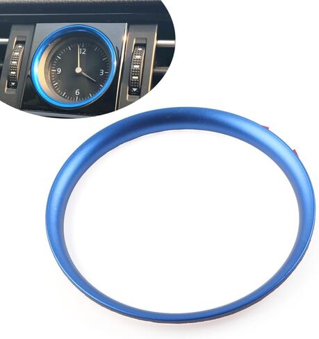 Cnthan7 1 pcs Blue Dashboard Center Clock Surrounding Compass Cover For VW For Passat B8 2016-2019 in Kuwait