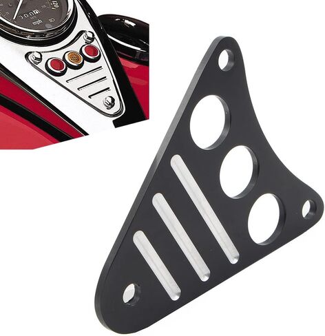 Cngoat41 Black Switch Dash Plaque Cover Motorcycle Gauge Speedometer Accent Cover Frame for Kawasaki VN800 Vulcan Custom, Classic in Saudi Arabia