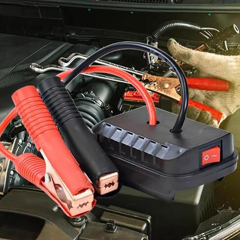 Easy to carry car emergency power pack with clamps to quickly increase vehicle battery and device charge in Saudi Arabia