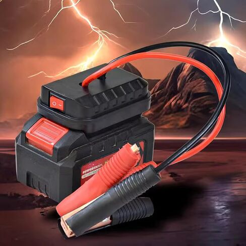Easy to carry car emergency power pack with clamps to quickly increase vehicle battery and device charge in Saudi Arabia
