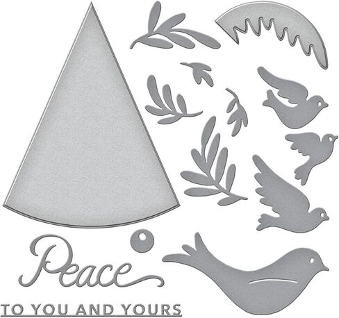 يموت Spellbinders حمامة السلام المحفورة in Kuwait