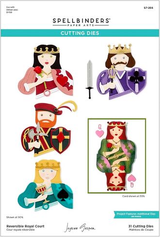 قوالب Spellbinders ذات وجهين من Royal Court المحفورة، معدنية in Kuwait