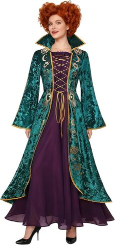 أزياء الأخوات وينيفريد ساندرسون ، أزياء النساء الخزعبلات ، أزياء الساحرة التأثيرية ، أزياء الهالوين in Kuwait