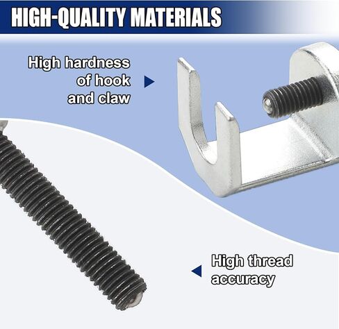 طرف البطارية وساحب ذراع الممسحة، مزيل سحب محامل الذراع عالي التحمل، أداة إزالة ذراع ممسحة الزجاج الأمامي القابلة للتعديل 35-85 مم، مجموعة إصلاح السيارات العالمية لمعظم السيارات (قطعة واحدة) in Kuwait