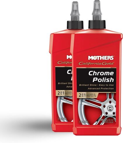 Mothers California Gold Chrome Polish - 12oz(Pack of 2) in Saudi Arabia