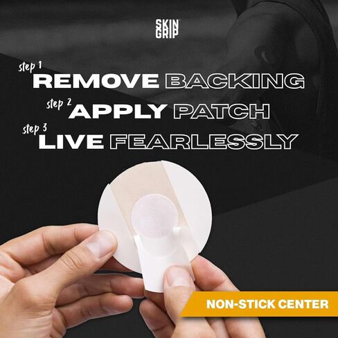 Skin Grip MAX Adhesive Patches for Freestyle Libre (10-Pack), Non-Fraying, Extreme CGM Tape, Continuous Glucose Monitor Protection(Tan) in Kuwait