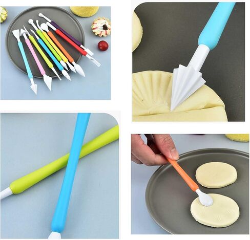 Y9A5N0K3O Clay Tools Kit,41pcs,Plastic Polymer Clay Sculpting Tools Kit for Kids Adults,Pottery Craft,Embossing,Shaping,Sculpting,Modeling in Saudi Arabia