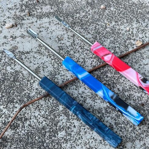 Spacenight Wax Carving Tool Epoxy Resin Grip, Artistic Pattern, Stainless Steel Tip Allows for Precise Pickup and Placement. 3pcs (Blue Marble 3-Piece Set) (Three-Color Combo Set) in Saudi Arabia