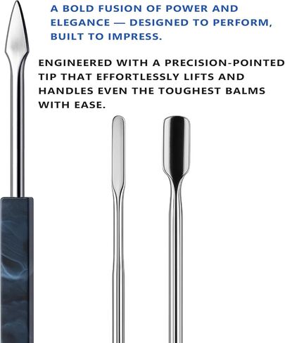 Spacenight Wax Carving Tool Epoxy Resin Grip, Artistic Pattern, Stainless Steel Tip Allows for Precise Pickup and Placement. 3pcs (Blue Marble 3-Piece Set) (Three-Color Combo Set) in Saudi Arabia