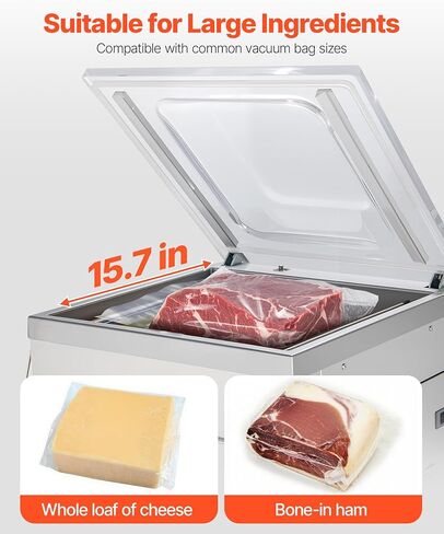 VEVOR Impulse Sealer 12 بوصة، آلة ختم الحرارة اليدوية مع وضع تسخين قابل للتعديل، سدادات أكياس تغليف قابلة للانكماش للأكياس البلاستيكية مايلر PE PP، آلة ختم أكياس بولي محمولة مع مجموعة استبدال إضافية in Kuwait