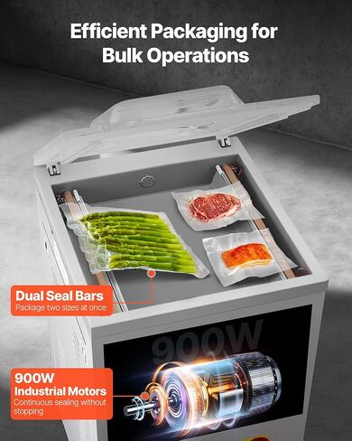 VEVOR Impulse Sealer 12 بوصة، آلة ختم الحرارة اليدوية مع وضع تسخين قابل للتعديل، سدادات أكياس تغليف قابلة للانكماش للأكياس البلاستيكية مايلر PE PP، آلة ختم أكياس بولي محمولة مع مجموعة استبدال إضافية in Kuwait