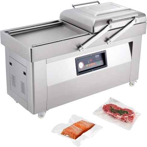VEVOR Impulse Sealer 12 inch, Manual Heat Seal Machine with Adjustable Heating Mode, Iron Shrink Wrap Bag Sealers for Plastic Mylar PE PP Bags, Portable Poly Bag Sealing Machine with Extra Replace Kit in Saudi Arabia