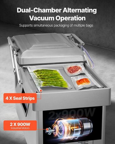 VEVOR Impulse Sealer 12 inch, Manual Heat Seal Machine with Adjustable Heating Mode, Iron Shrink Wrap Bag Sealers for Plastic Mylar PE PP Bags, Portable Poly Bag Sealing Machine with Extra Replace Kit in Saudi Arabia