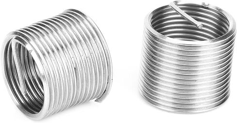 طقم إصلاح الخيوط، M18x1.5 10 قطع من الفولاذ المقاوم للصدأ مفتاح الحفر الملتوي إدراج ملولب أداة إصلاح السيارات السيارات مجموعة استعادة الخيط in Saudi Arabia