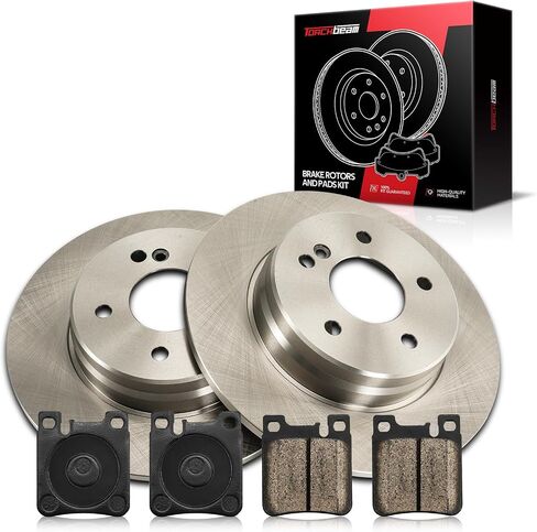 Torchbeam 11.4" Rear Brakes and Rotors Kit Brake Kit for Mercedes-Benz 1996-1997 E320, Mercedes-Benz 1998-1999 CLK320, Mercedes-Benz 1999-2000 CLK430, 1998-1999 E430,1998-1999 E300, 34100 D603 in Saudi Arabia