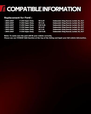 Torchbeam 13.38" Rear Brakes and Rotors Kit Brake Kit Compatible with Ford 2005-2007 F-250 Super Duty 6.0T, Ford 2005-2007 F-350 Super Duty 6.0T, Ford 2005-2007 F-250 Super Duty 5.4L, 54141 D1068 in Saudi Arabia