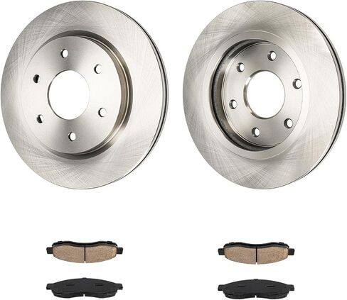 Torchbeam 12.59" Front Brakes and Rotors Kit Brake Kit Compatible with Nissan 2005-2007 TITAN, Nissan 2005-2006 Armada, INFINITI 2005-2006 QX56, 31425 D1015 in Saudi Arabia