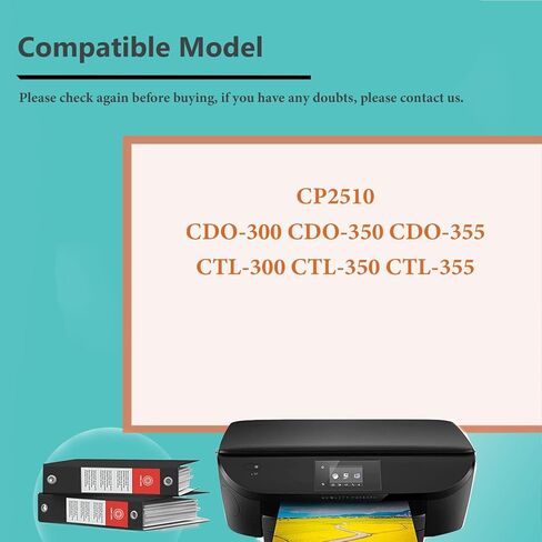 وحدة المطور متوافقة مع طابعة Pantum CP2510 CDO-300 350 355 CTL-300 350 355، مجموعة المطورين 4 Pack-KCMY in Kuwait