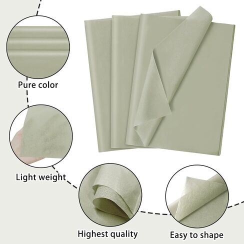 120 Sheets 20"X14" Colored Tissue Paper for Gift Bags Wrapping, Art Tissue Paper Bulk for Weddings Birthday Party Crafts Decoration, 10 Colors in Saudi Arabia