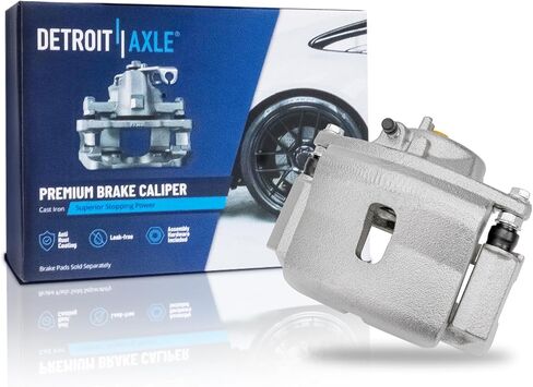 Detroit Axle - Front Right Brake Caliper for 1999-2004 Honda Odyssey 2001-2002 MDX Passenger Side Disc Brake Caliper w/Bracket Replacement in Saudi Arabia
