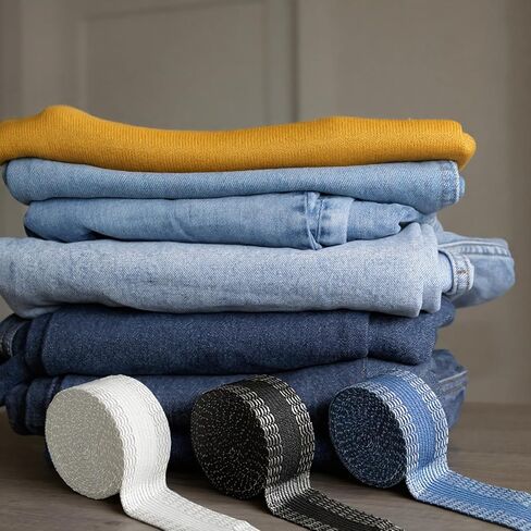 3 Rolls Iron-On Instant Hem Tape,Hemming Tape for Pants Washable Hems Tapes Hem Pants Without for Jeans Suit Pant Trouser Mouth (3 Colors,3.2 Yard/Roll) in Saudi Arabia
