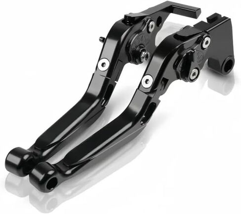 Motorcycle Brake Clutch Lever for D/ 125 200 250 390 CNC Aluminum Extendable Adjustable Levers Accessories Orange in Saudi Arabia