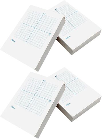 AUTSUPPL 4Pcs Xy Coordinate Graph Paper Notebooks Spiral Notepad for Math Exercises with Graphing Sheets and Math Drawing Papers for Students and Teachers in Saudi Arabia