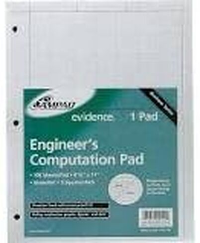 Esselte Green Tint Engineer's Quadrille Pad in Saudi Arabia