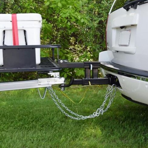 Strong Double Trailer Attach Extender Strong Strength Trailer Attach Extension Adapter Simple Installs for 2inch Receive in Saudi Arabia