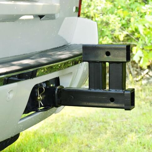 Strong Double Trailer Attach Extender Strong Strength Trailer Attach Extension Adapter Simple Installs for 2inch Receive in Saudi Arabia