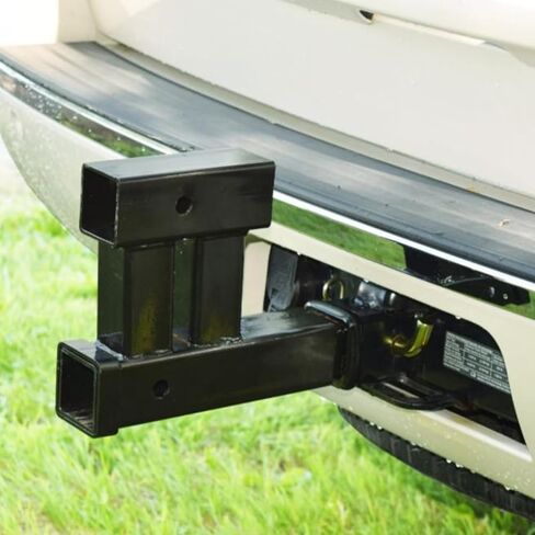 Strong Double Trailer Attach Extender Strong Strength Trailer Attach Extension Adapter Simple Installs for 2inch Receive in Saudi Arabia