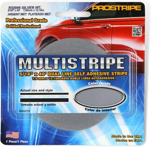 SHARPLINE CONVERTING INC - Pinstripe Tape Ms 3/16 X 150; Pewter Metallic (410132) in Saudi Arabia