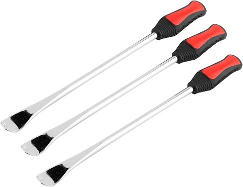 Motorcycle Tire Iron Spoons Heavy Duty Wheel Changing Tools Kit with Rim Protectors for Motorcycles Bikes Steel Plastic 14.5inch 3 Pack in Saudi Arabia