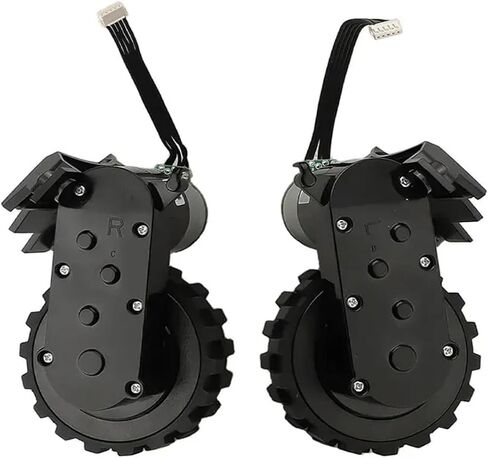 Compatible For Redmond RV-R650s RV-R670S Vacuum Cleaner Wheels, Engines, Motor Accessories(1XLeft Wheel) in Saudi Arabia