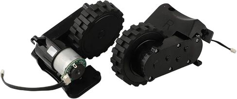 Compatible For Redmond RV-R650s RV-R670S Vacuum Cleaner Wheels, Engines, Motor Accessories(1XLeft Wheel) in Saudi Arabia