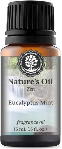 Eucalyptus Mint Fragrance Oil (15ml) for Diffusers, Soap Making, Candles, Lotion, Home Scents, Linen Spray, Bath Bombs, Slime in Saudi Arabia