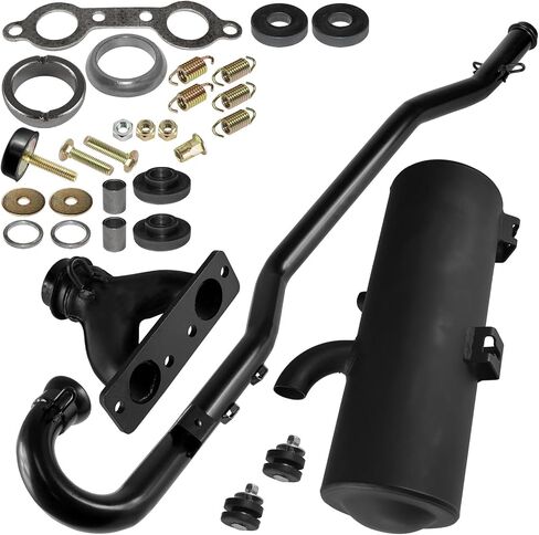 Powersports Replacement Parts for Exhaust Muffler Header Pipe kit w/Hardware For Polaris Sportsman 700 EFI 06-07 Mod-C33C-21974 in Saudi Arabia