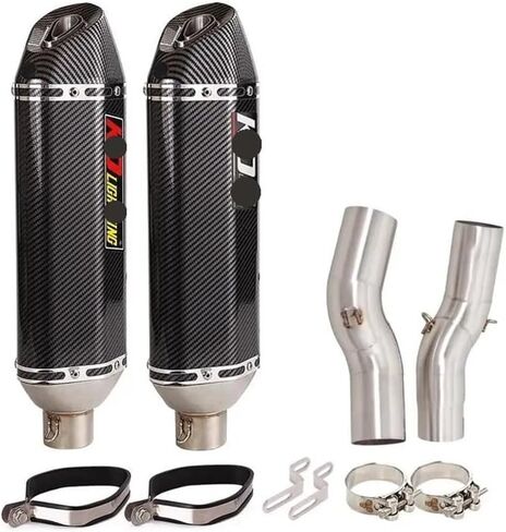 ماسورة عادم الدراجة النارية ، لـ Hayabusa GSXR1300 2021-2023 عادم يسار يمين أنبوب عادم متوسط ​​الوصلة ، E in Kuwait
