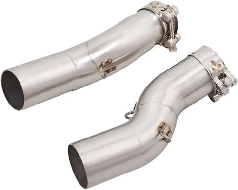 ماسورة عادم الدراجة النارية ، لـ Hayabusa GSXR1300 2021-2023 عادم يسار يمين أنبوب عادم متوسط ​​الوصلة ، E in Kuwait
