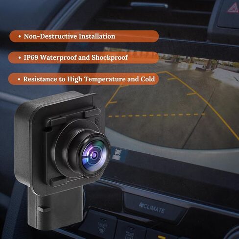Automotive Rear View Backup Camera Parking Assist Reverse Camera Compatible with 2016-2019 Ford Explorer Replace GB5Z-19G490-A GB5Z-19G490-C GB5Z19G490A GB5Z19G490C in Saudi Arabia