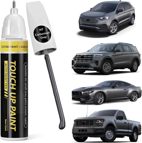 (Rapid Red (D4) Car Touch Up Paint for ford, Car Paint Scratch Repair Kit, 2 in 1 Premium Scratch Remover Pen with Exact Color-Matched in Kuwait
