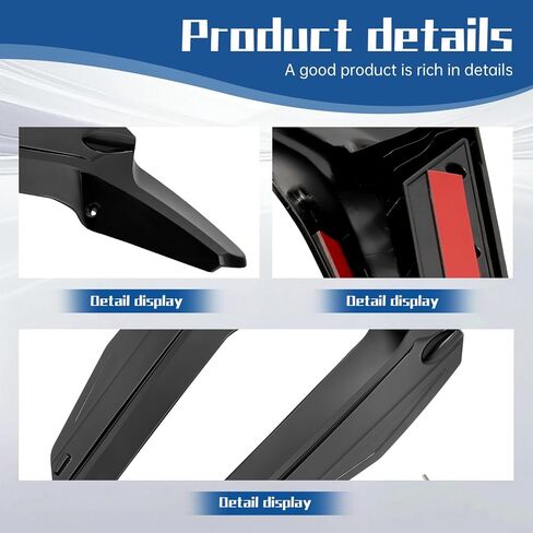 WFLNHB Wind Deflectors Side Windshield Windscreen Replacement for Honda Gold Wing GL1800 2018 2019-2024 in Saudi Arabia