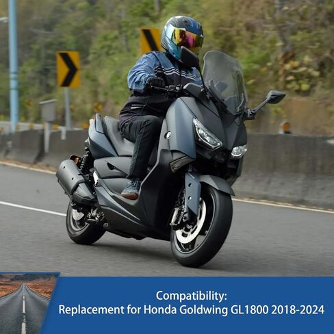 WFLNHB Wind Deflectors Side Windshield Windscreen Replacement for Honda Gold Wing GL1800 2018 2019-2024 in Saudi Arabia