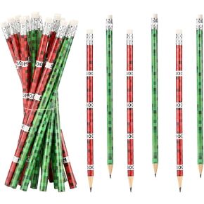 20 قطعة من أقلام الرصاص ذات الطابع البكسل مع ممحاة من سافيتا، أقلام خشبية ذات طابع بكسل هدايا الحفلات للمدرسة والمكتب والفصول الدراسية in Kuwait