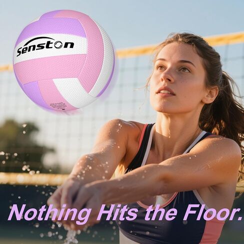 Senston Soft Volleyball Official Size 5 - Beach Volleyball for Indoor/Outdoor Play/Entertainment in Saudi Arabia
