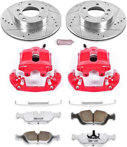 Power Stop KC694-26 Front Z26 Street Warrior Brake Kit Honda For Honda Fit 2007-2008 [Model Specific] in Saudi Arabia