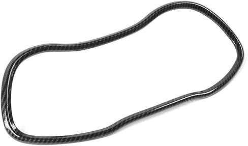 Cnthan7 لوحة القيادة أداة غطاء شريط الكسوة الملحقات الداخلية ل دودج تشالينجر 2015 2016 2017 2018 2019 ألياف الكربون in Kuwait